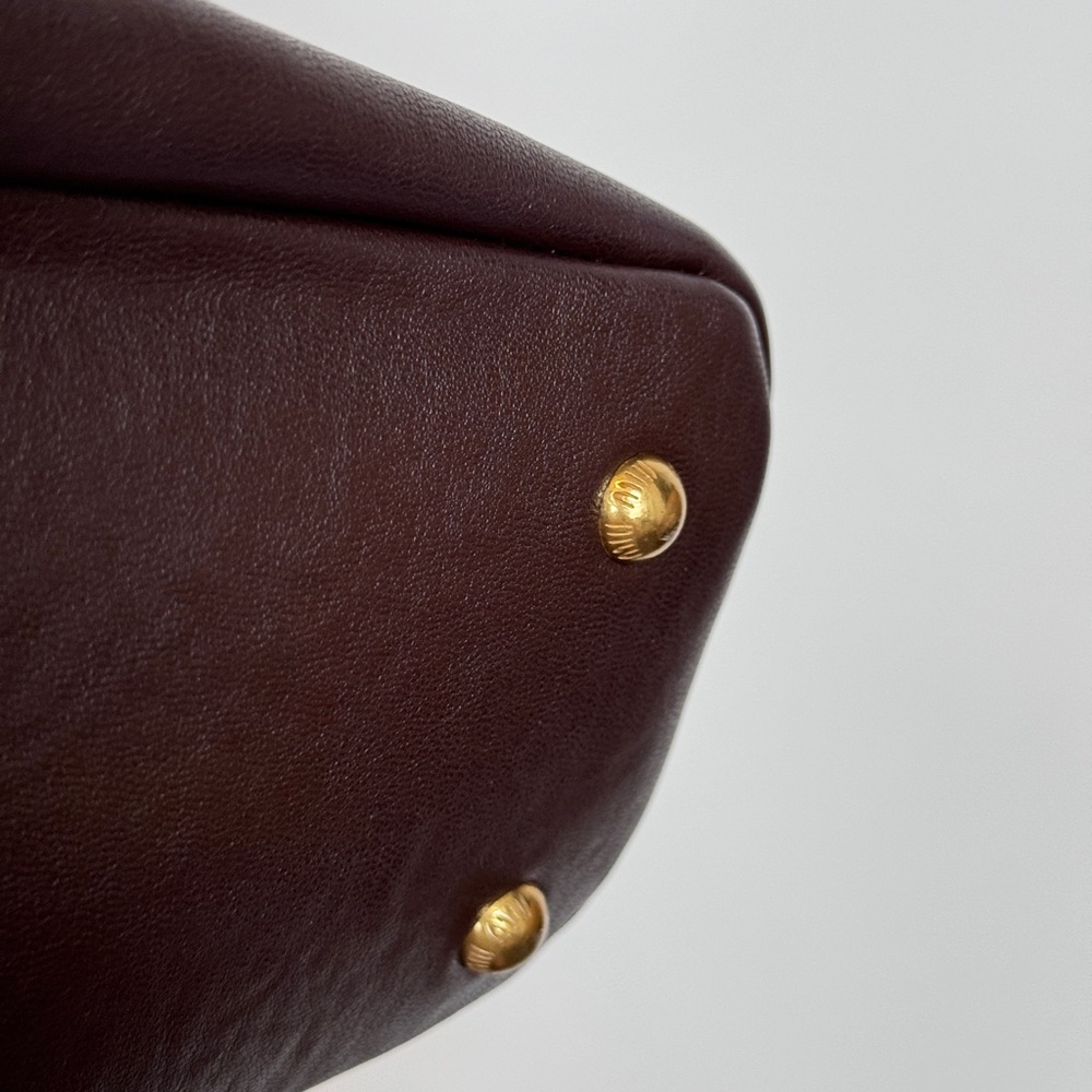 Miu Miu Brown Leather Handbag - Picture 6 of 11